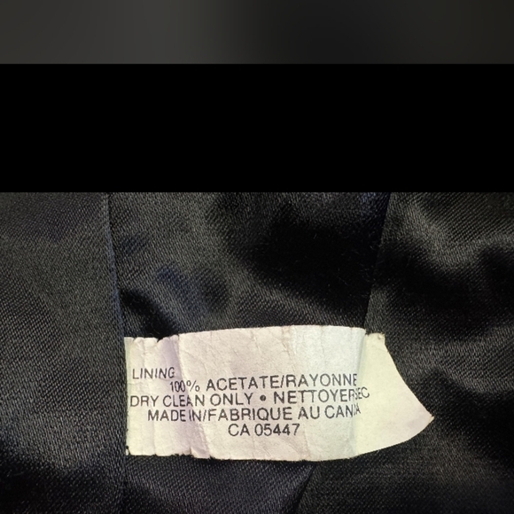 Ocean West Vintage Leather Trench Coat Black Size Medium  EUC - Picture 8 of 8